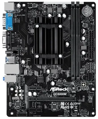 ASRock QC6000M - moederbord - micro ATX - AMD E2 6110 Moederbord - socket - DDR3 RAM - Micro-ATX
