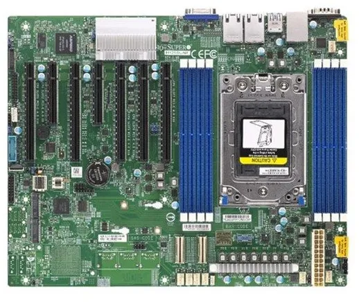 Supermicro H12SSL-NT Moederbord - AMD SP3 socket - DDR4 RAM - ATX