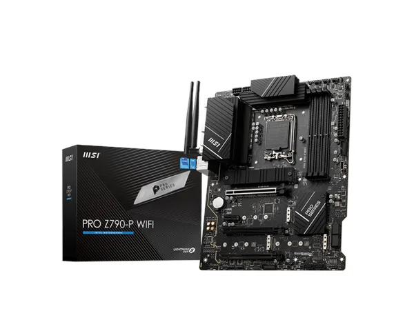 MSI PRO Z790-P WIFI Moederbord - Intel Z790 - Intel LGA1700 socket - DDR5 RAM - ATX